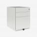 Bisley Note Pedestal Traffic White 3 Drawer
