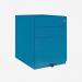 Bisley Note Pedestal Azure 3 Drawer