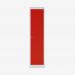 Bisley Clean & Dirty Locker 600mm Deep Light Grey Cardinal Red
