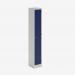 Bisley Primary Everyday Locker 300mm deep Light Grey Oxford Blue