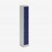 Bisley Primary Everyday Locker 300mm deep Light Grey Oxford Blue