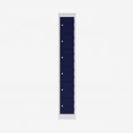 Bisley Primary Everyday Locker 300mm deep Light Grey Oxford Blue