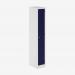 Bisley Primary Everyday Locker 450mm deep Light Grey Oxford Blue