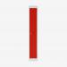 Bisley Primary Everyday Locker 450mm deep Light Grey Cardinal Red