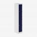 Bisley Primary Everyday Locker 450mm deep Light Grey Oxford Blue