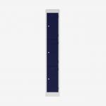 Bisley Primary Everyday Locker 450mm deep Light Grey Oxford Blue