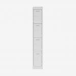 Bisley Primary Everyday Locker 450mm deep Light Grey