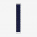 Bisley Primary Everyday Locker 450mm deep Light Grey Oxford Blue