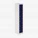 Bisley Primary Everyday Locker 450mm deep Light Grey Oxford Blue