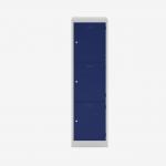 Bisley Primary Locker Light Grey Oxford Blue
