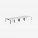 Bisley Office Desk With Goalpost Frame And 1200mm Desktop – 8 Person 