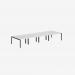 Bisley Office Desk With Goalpost Frame And 1200mm Desktop – 8 Person 