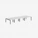 Bisley Office Desk With Goalpost Frame And 1200mm Desktop – 8 Person 