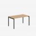Bisley Office Desk With Goalpost Frame And 1400mm Desktop – Single 