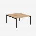 Bisley Office Desk With Goalpost Frame And 1400mm Desktop – 2 Person 