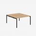 Bisley Office Desk With Goalpost Frame And 1400mm Desktop – 2 Person 