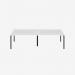 Bisley Office Desk With Goalpost Frame And 1400mm Desktop – 4 Person 