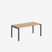 Bisley Office Desk With Goalpost Frame And 1600mm Desktop – Single 