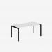 Bisley Office Desk With Goalpost Frame And 1600mm Desktop – Single 