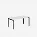 Bisley Office Desk With Goalpost Frame And 1600mm Desktop – Single 