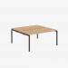 Bisley Office Desk With Goalpost Frame And 1600mm Desktop – 2 Person 
