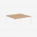 Bisley Office Desk With Goalpost Frame And 1600mm Desktop – 2 Person 
