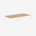 Bisley Office Desk With Goalpost Frame And 1600mm Desktop – 4 Person 