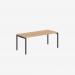 Bisley Office Desk With Goalpost Frame And 1800mm Desktop – Single 