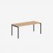 Bisley Office Desk With Goalpost Frame And 1800mm Desktop – Single 