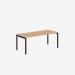 Bisley Office Desk With Goalpost Frame And 1800mm Desktop – Single 