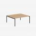 Bisley Office Desk With Goalpost Frame And 1800mm Desktop – 2 Person 