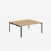 Bisley Office Desk With Goalpost Frame And 1800mm Desktop – 2 Person 
