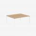 Bisley Office Desk With Goalpost Frame And 1800mm Desktop – 2 Person 