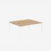 Bisley Office Desk With Goalpost Frame And 1800mm Desktop – 2 Person 
