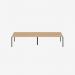 Bisley Office Desk With Goalpost Frame And 1800mm Desktop – 4 Person 