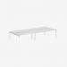 Bisley Office Desk With Goalpost Frame And 1800mm Desktop – 4 Person 