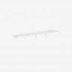 Bisley Office Desk With Goalpost Frame And 1800mm Desktop – 8 Person 