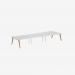 Bisley Office Desk With Timber Frame And 1600mm Desktop- 6 Person 
