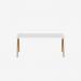 Bisley Office Desk With Timber Frame And 1800mm Desktop – Single 
