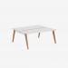 Bisley Office Desk With Timber Frame And 1800mm Desktop – 2 person 