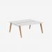 Bisley Office Desk With Timber Frame And 1800mm Desktop – 2 person 