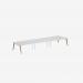 Bisley Office Desk With Timber Frame And 1800mm Desktop- 6 Person 