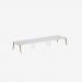 Bisley Office Desk With Timber Frame And 1800mm Desktop- 6 Person 
