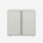 Bisley 800mm wide Essentials Office Cupboard (1 shelf) Chalk
