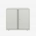 Bisley 800mm wide Essentials Office Cupboard (1 shelf) Chalk