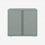 Bisley 800mm wide Essentials Office Cupboard (1 shelf) Bisley Silver