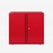Bisley 800mm wide Essentials Office Cupboard (1 shelf) Cardinal Red