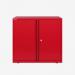 Bisley 800mm wide Essentials Office Cupboard (1 shelf) Cardinal Red