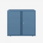 Bisley 800mm wide Essentials Office Cupboard (1 shelf) Bisley Blue