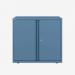 Bisley 800mm wide Essentials Office Cupboard (1 shelf) Bisley Blue